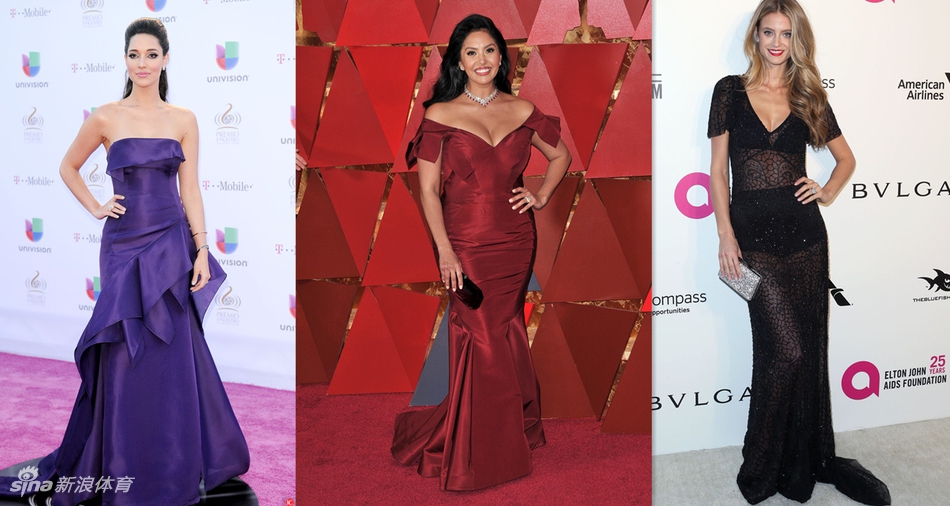 那些NBA球星身后的美女们