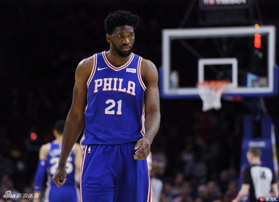 9.费城76人：2014年，乔尔-恩比德