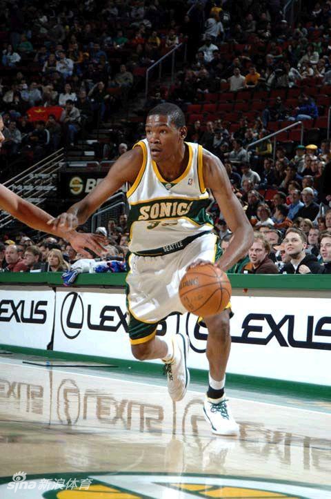 5.西雅图超音速：2007年，凯文-杜兰特