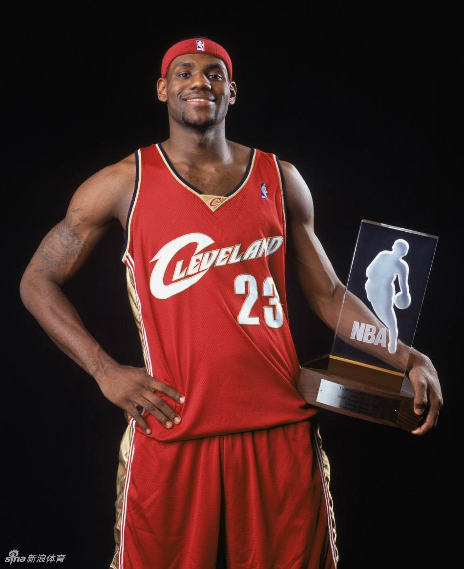 3.克里夫兰骑士：2003年，勒布朗-詹姆斯