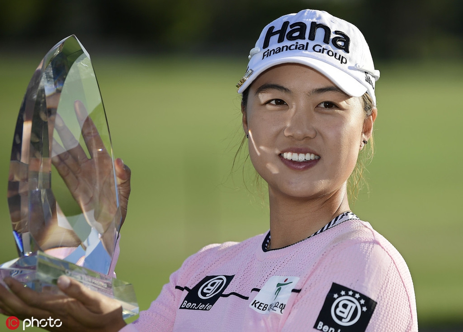 李旻智赢lpga秀杰公开赛冠军
