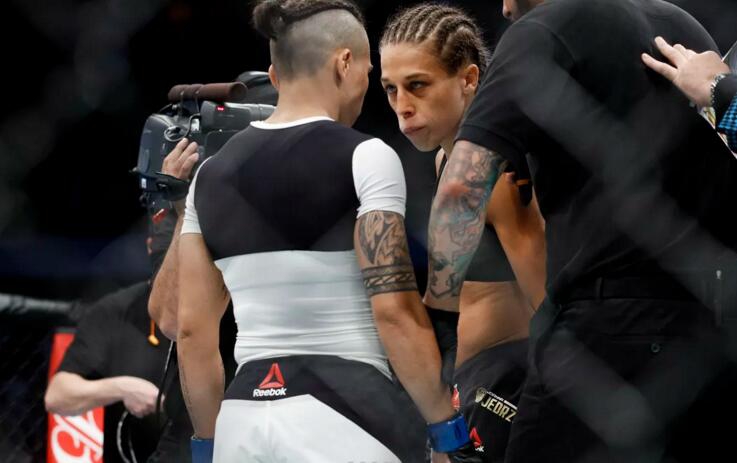 ufc211精彩集锦 米欧奇笼边ko桑托斯