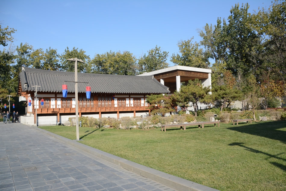 韩国大使官邸环境怡人