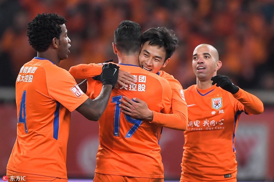 [中超]山东鲁能3-0北京国安