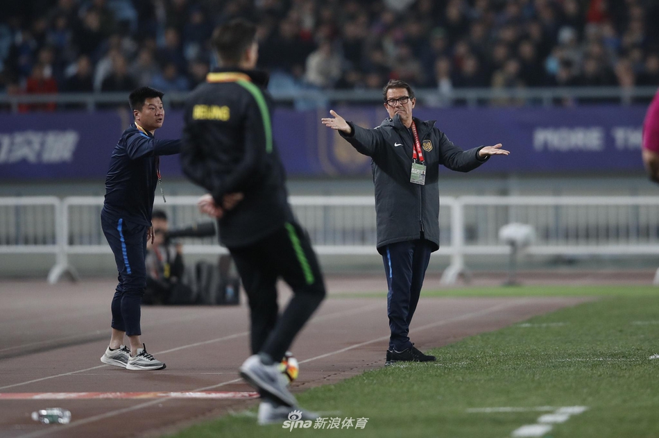 新浪直击江苏苏宁1-2北京国安