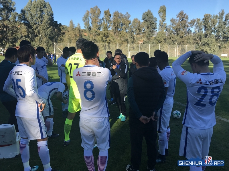 [热身赛]申花1-1卢塞恩