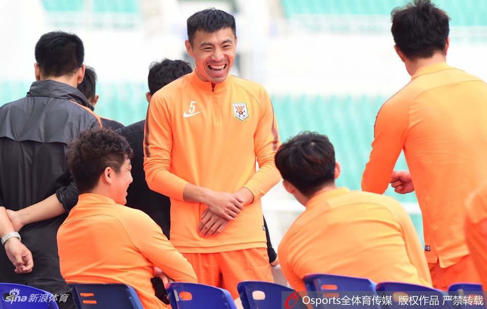 山东鲁能广州冬训备战