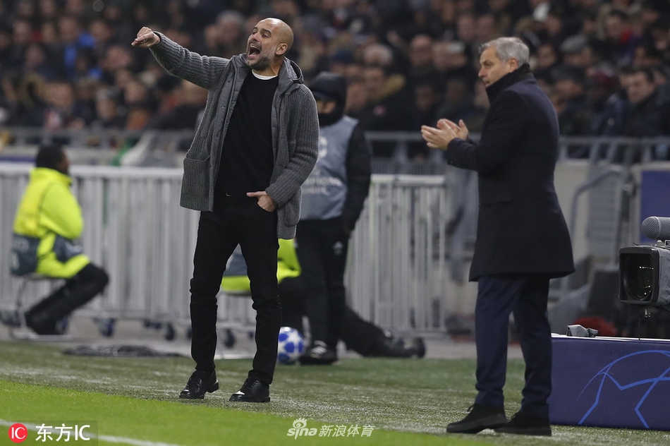 瓜迪奥拉场边指挥