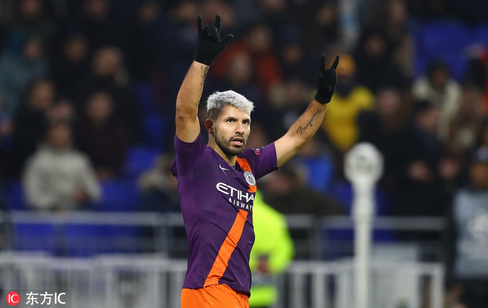 阿圭罗为曼城再度扳平