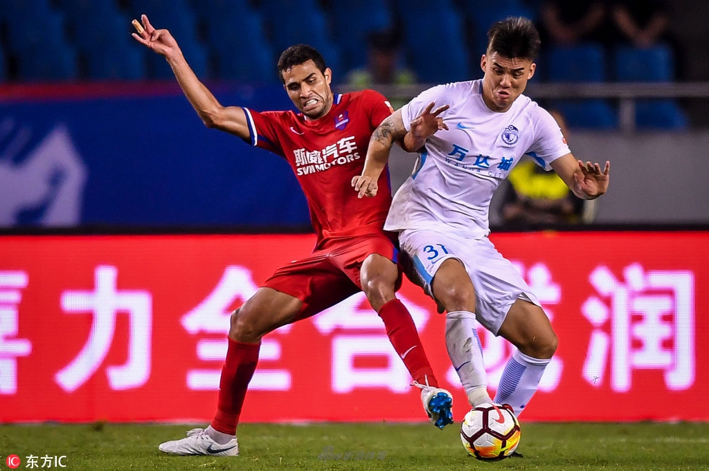 [中超]重庆斯威1-1大连一方