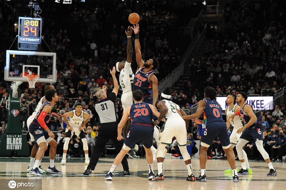 [NBA]76人123-120雄鹿 大帝42分力压字母哥