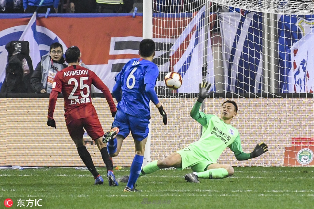 5-艾哈迈多夫面对李帅挑射