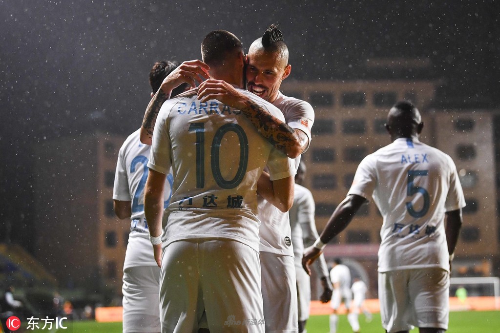 卡拉斯科与哈姆西克庆祝