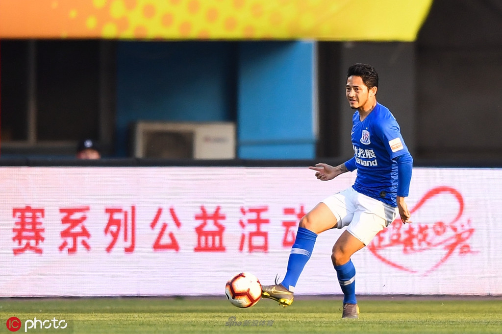 3-钱杰给代表申花出战