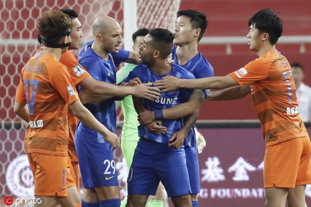 特谢拉来了火气