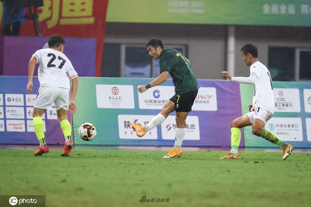 [全运会U20男足]浙江2-1新疆