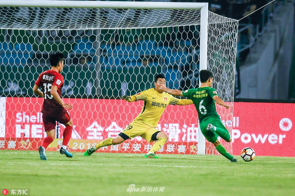 池忠国打入一球