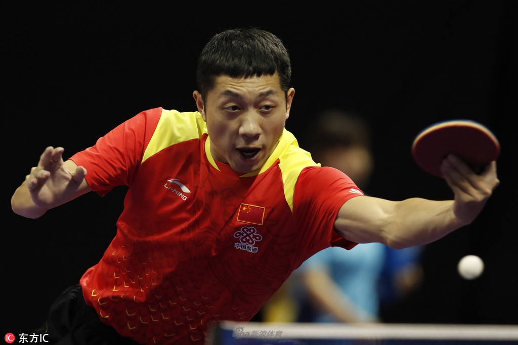 面对韩国选手李尚洙的挑衅，大蟒许昕唯有零封回应！