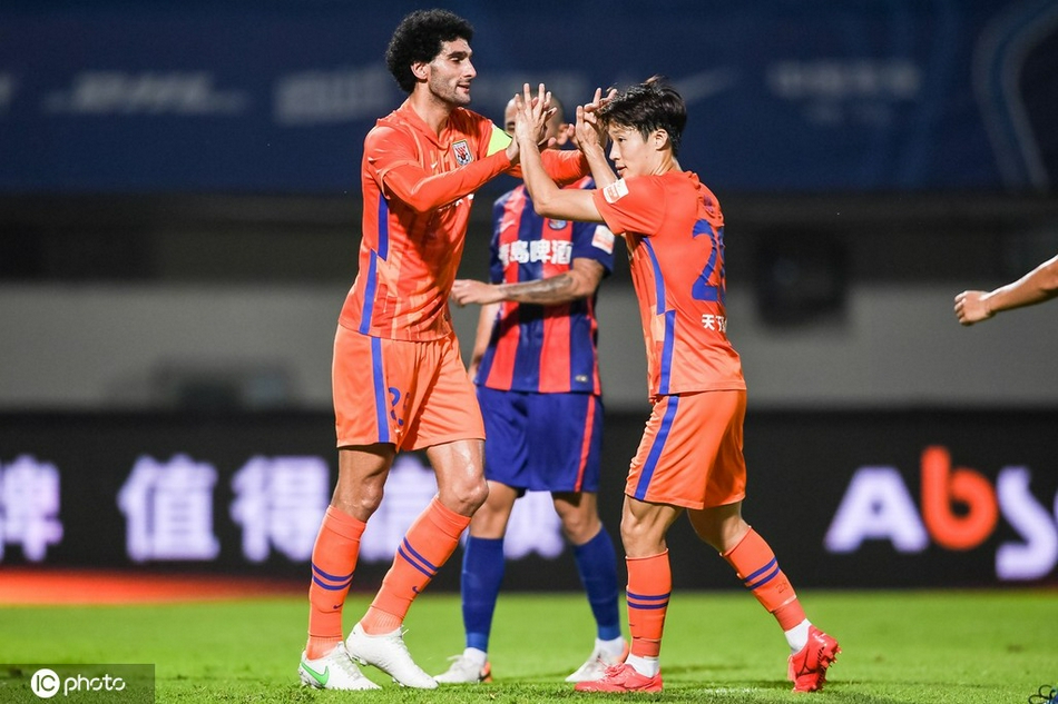 青岛队0-5山东泰山