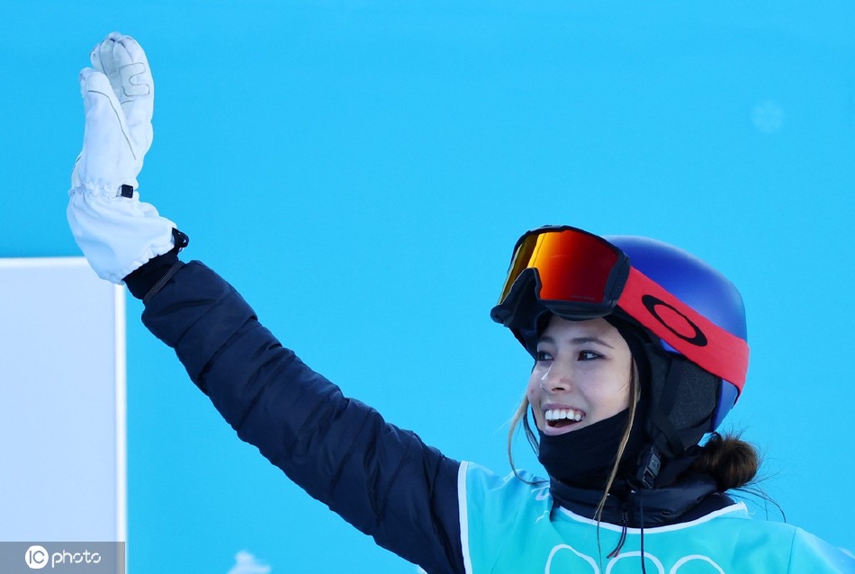 中国冬奥第三金！大跳台谷爱凌夺冠