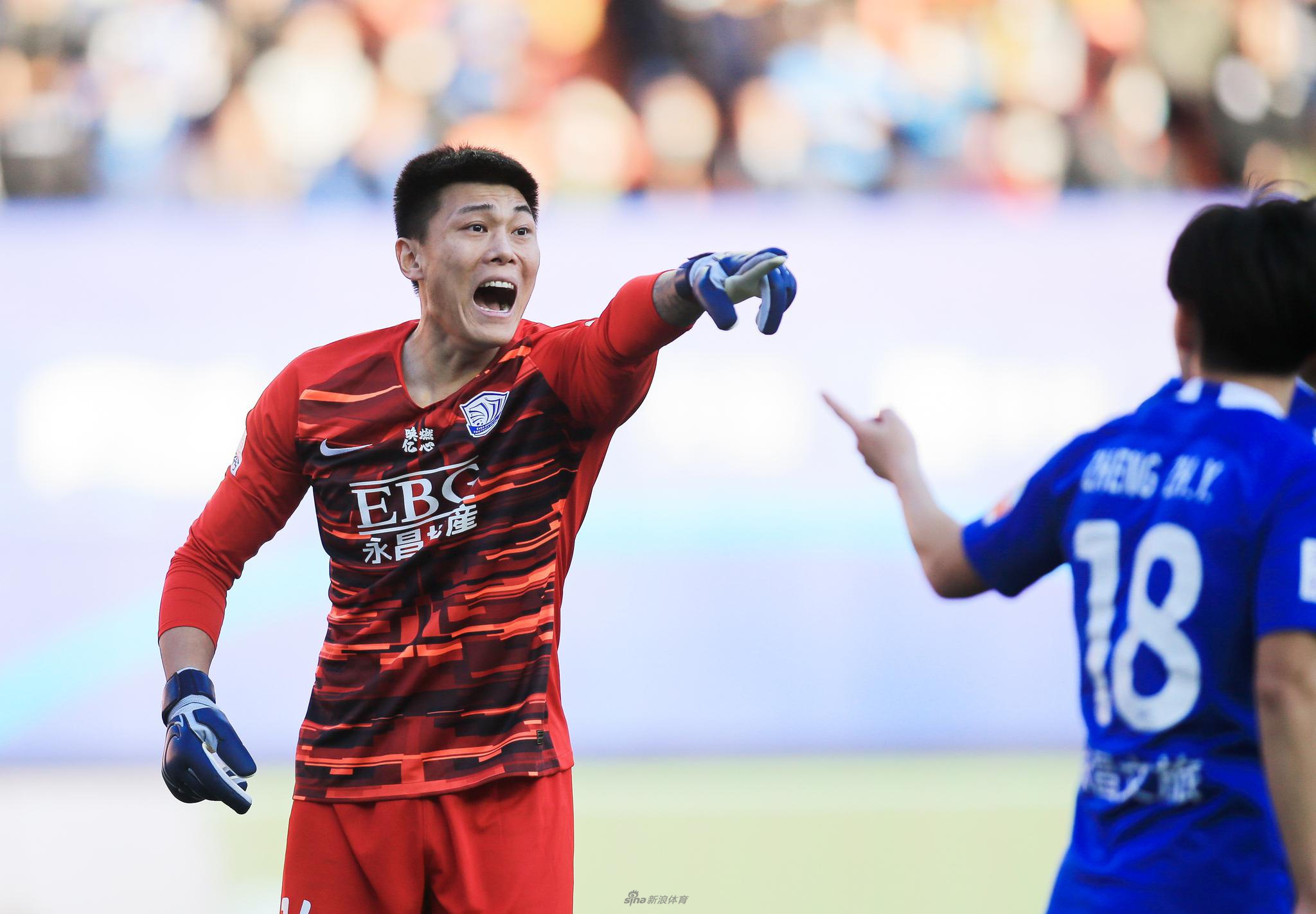 永昌门将邵璞亮呼喊