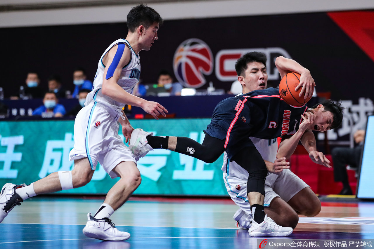 [CBA]青岛90-103广东 胡明轩25分