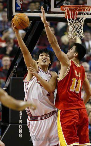 姚明完爆韩国“王牌”河升镇