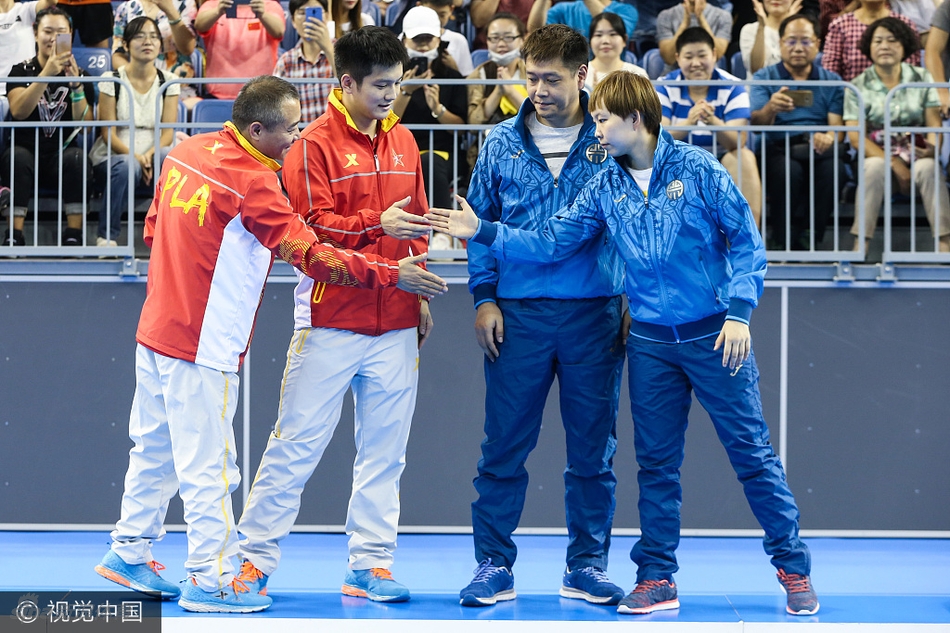 全运会乒乓球混双王子洋/王曼昱夺冠