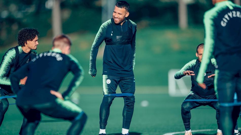 曼城欢乐备战 瓜帅看到这人太开心