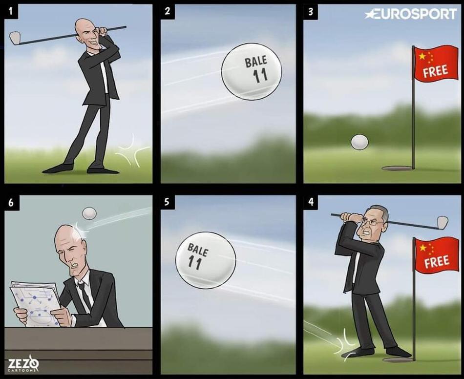 漫画恶搞贝尔转会 来中国太难