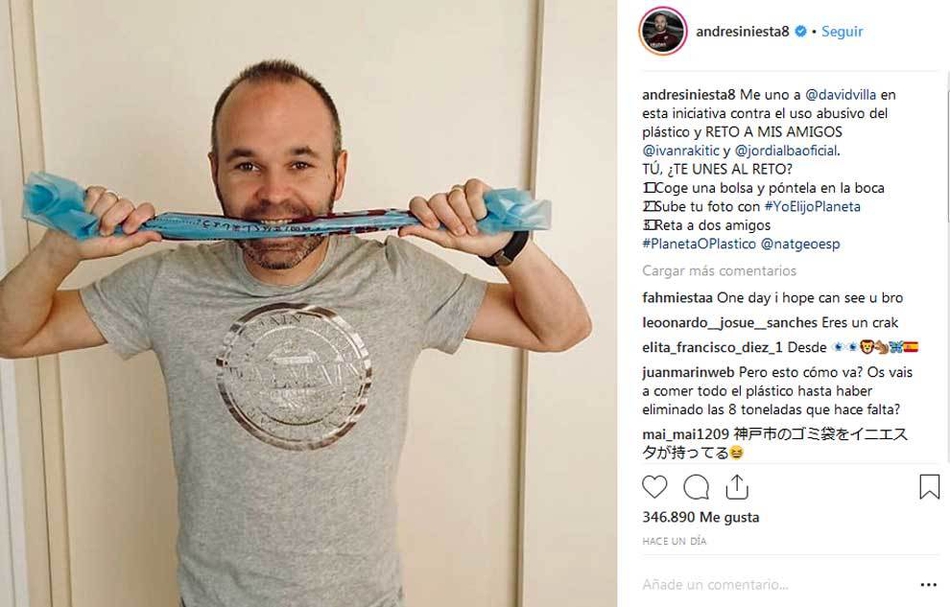 小白卡西领衔足坛巨星参加环保挑战