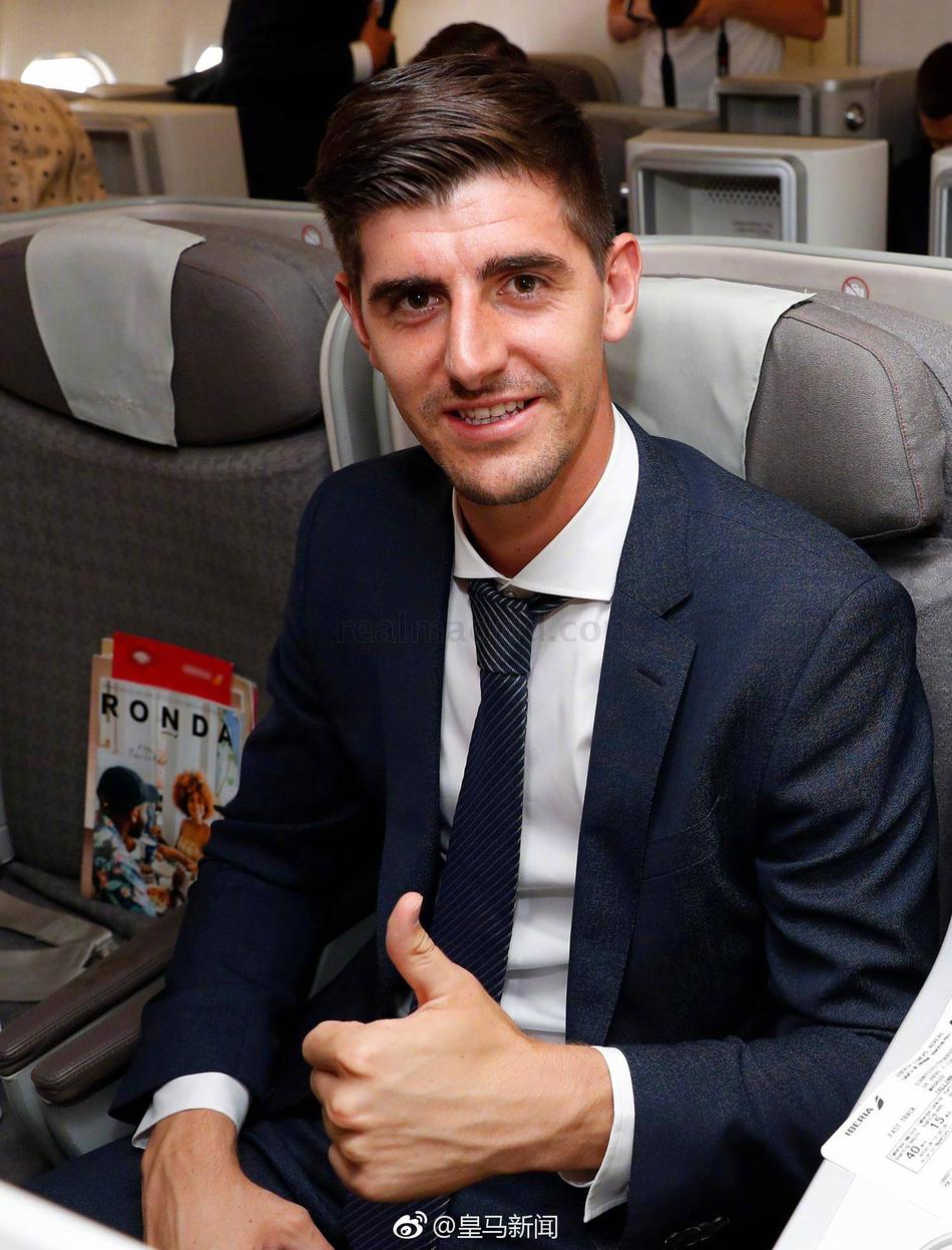 皇马出征欧洲超级杯！库尔图瓦在列