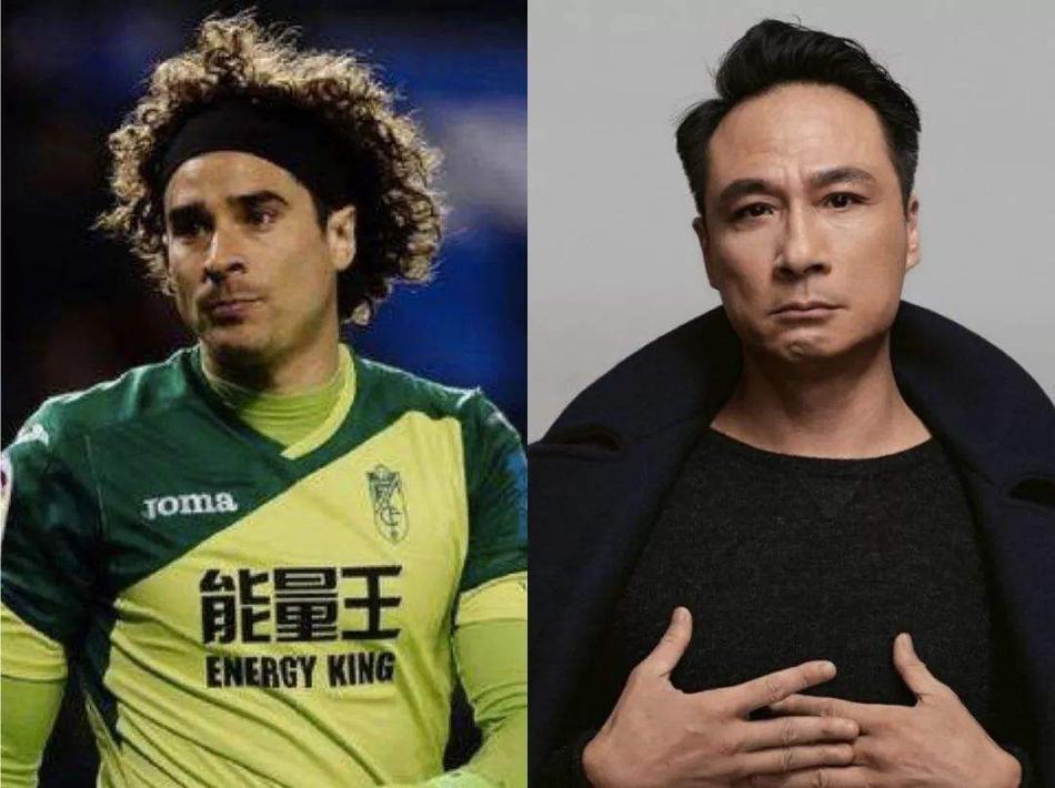 足坛撞脸演艺圈 德赫亚这张笑喷