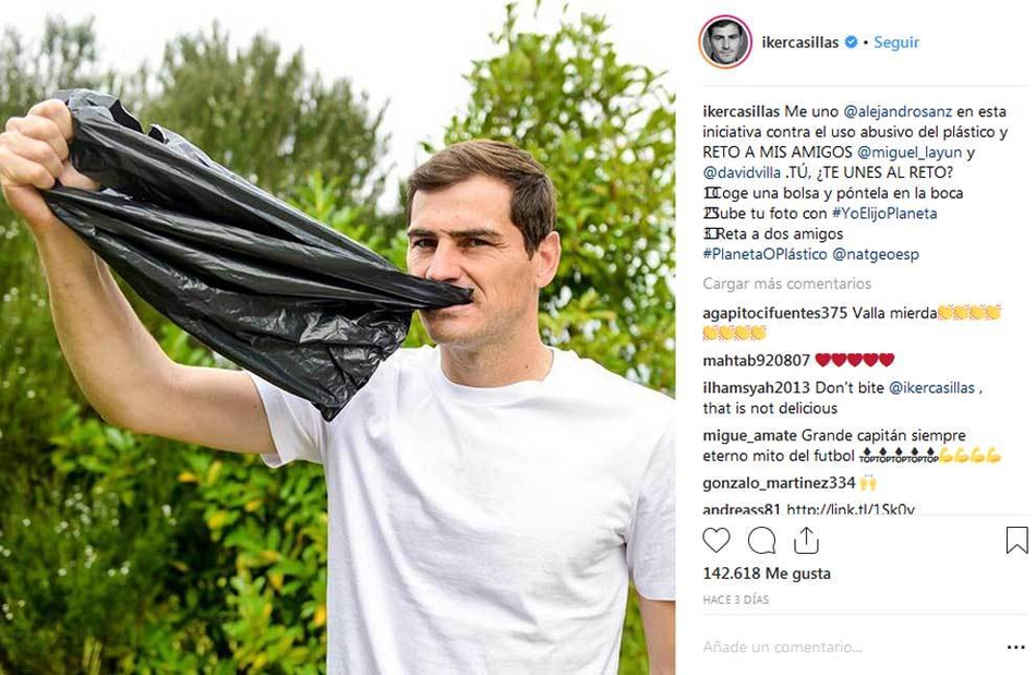 小白卡西领衔足坛巨星参加环保挑战