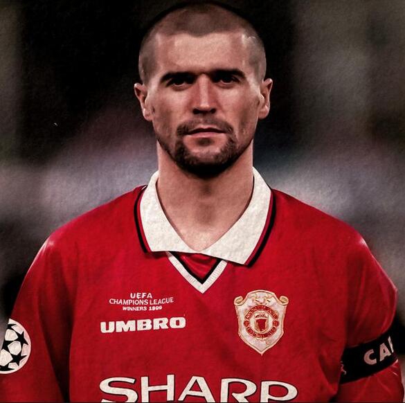 曼联传奇神秘纹身 硬汉的柔情