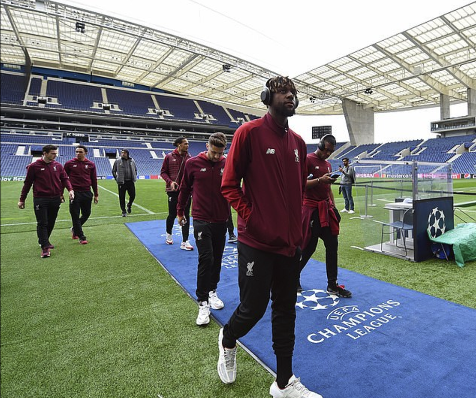 利物浦抵波尔图踩场 萨拉赫成竹在胸