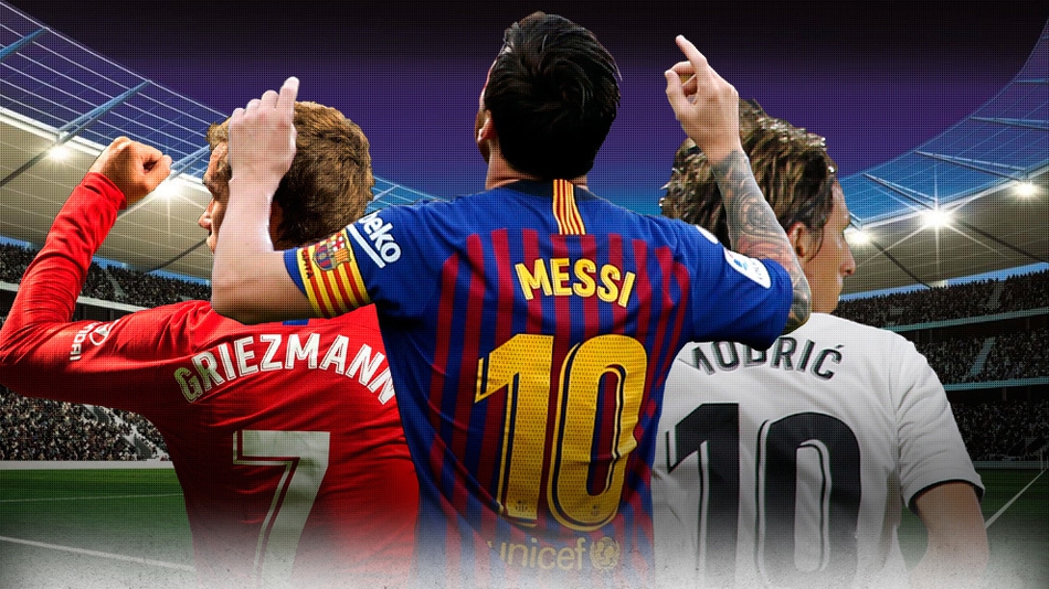 西甲20强队内球衣销量榜 梅西领衔巴萨