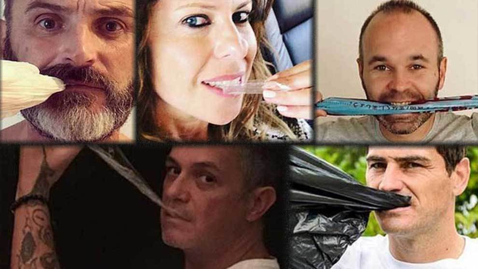 小白卡西领衔足坛巨星参加环保挑战