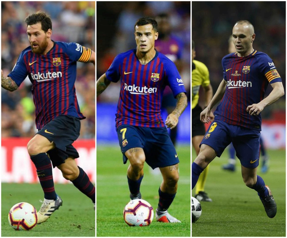 西甲20强队内球衣销量榜 梅西领衔巴萨