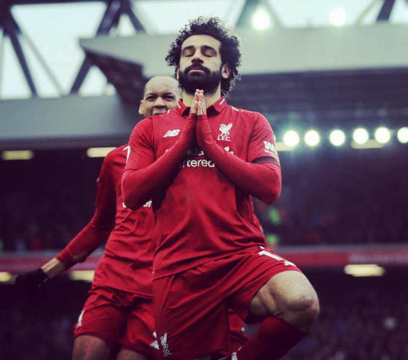 萨拉赫庆祝火遍全球 看谁学得像