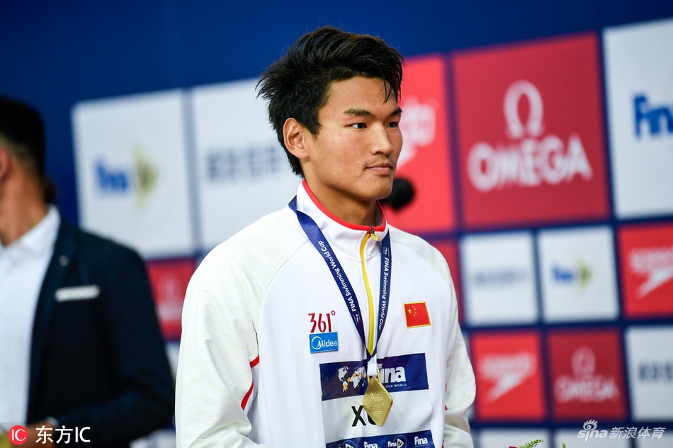 短池游泳世界杯徐嘉余夺冠