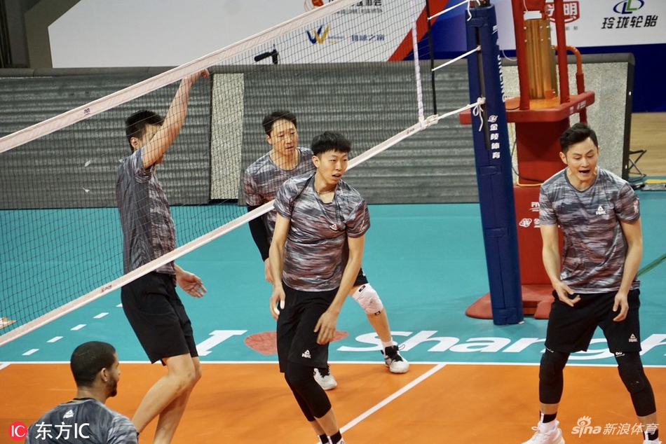 北京男排训练备战