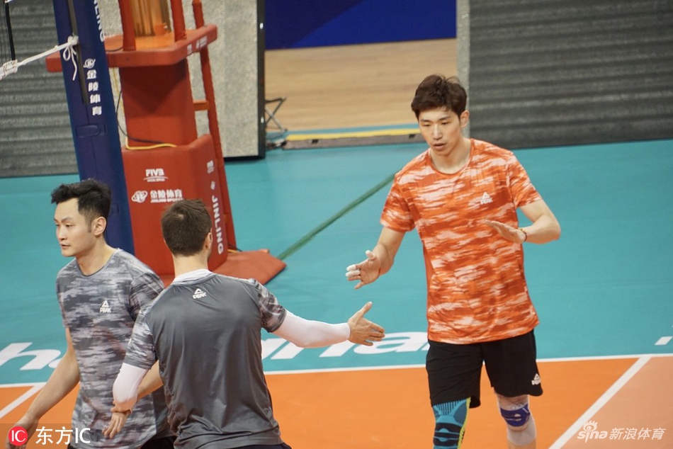 北京男排训练备战