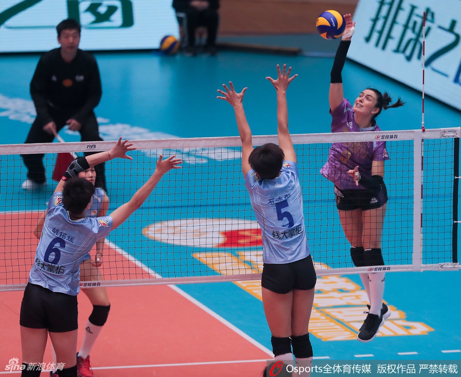 排超8强第10轮天津女排3-0辽宁