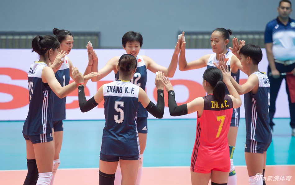 U18女排世锦赛中国3-0喀麦隆