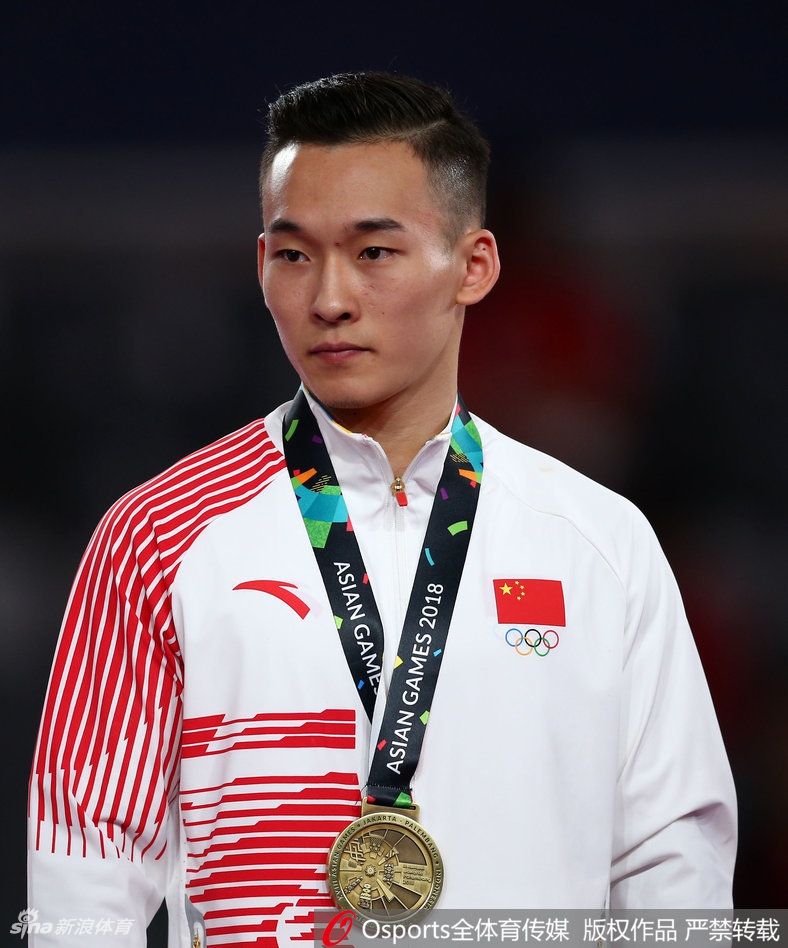 亚运男子体操全能林超攀夺金