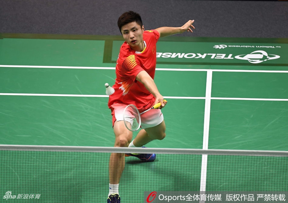 亚运羽球男团中国3-0中国香港