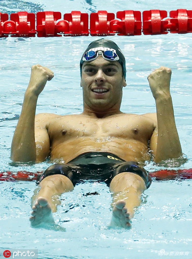 世锦赛800米自孙杨获得第六