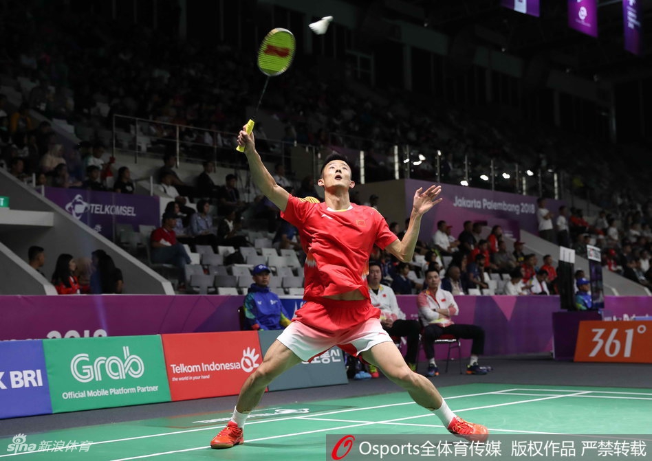 亚运羽球男团中国3-0中国香港