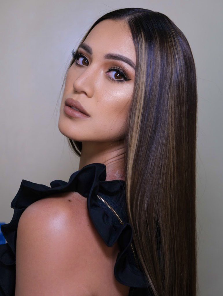 菲律宾排球女将参加世界小姐选拔赛